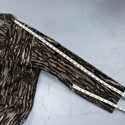 Spartan Realtree 80s Vintage Camo Shirt Mens XL Camouflage Hunting USA Made