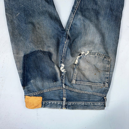 Levis 505 Big E Vintage 60s Redline Selvedge USA XX 1960s Jeans 501 Act 28x26