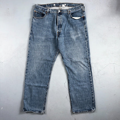 Levis 501 Vintage 90s XX Straight Leg Jeans Y2K Light Wash 40x30 Act 37x30