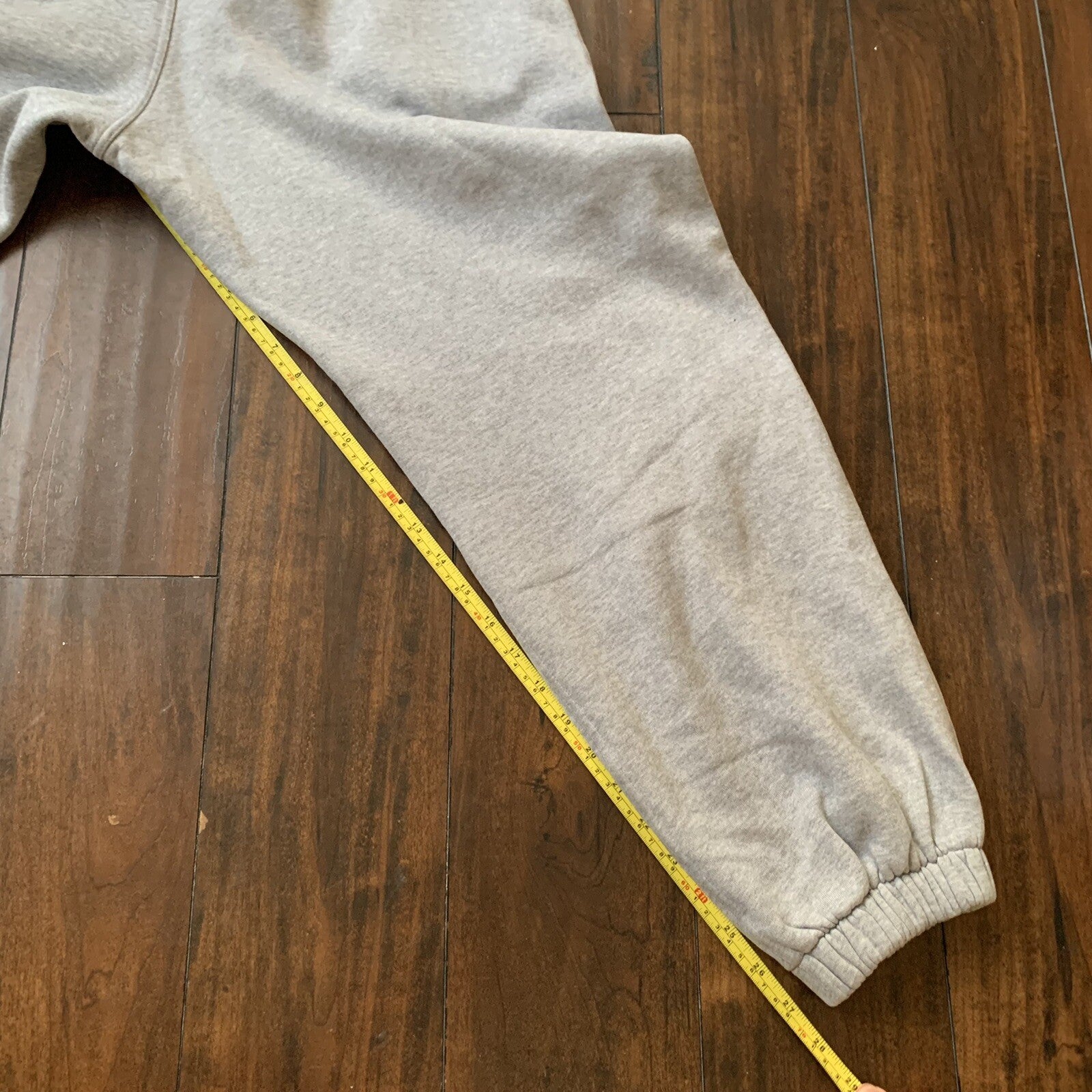 Burberry Rainbow Embroidered Logo Cotton Sweatpants Gray Medium 100% Authentic