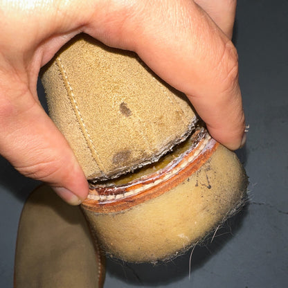 Common Projects Beige Suede Chelsea Workboots Size 39 Mens Tan Authentic