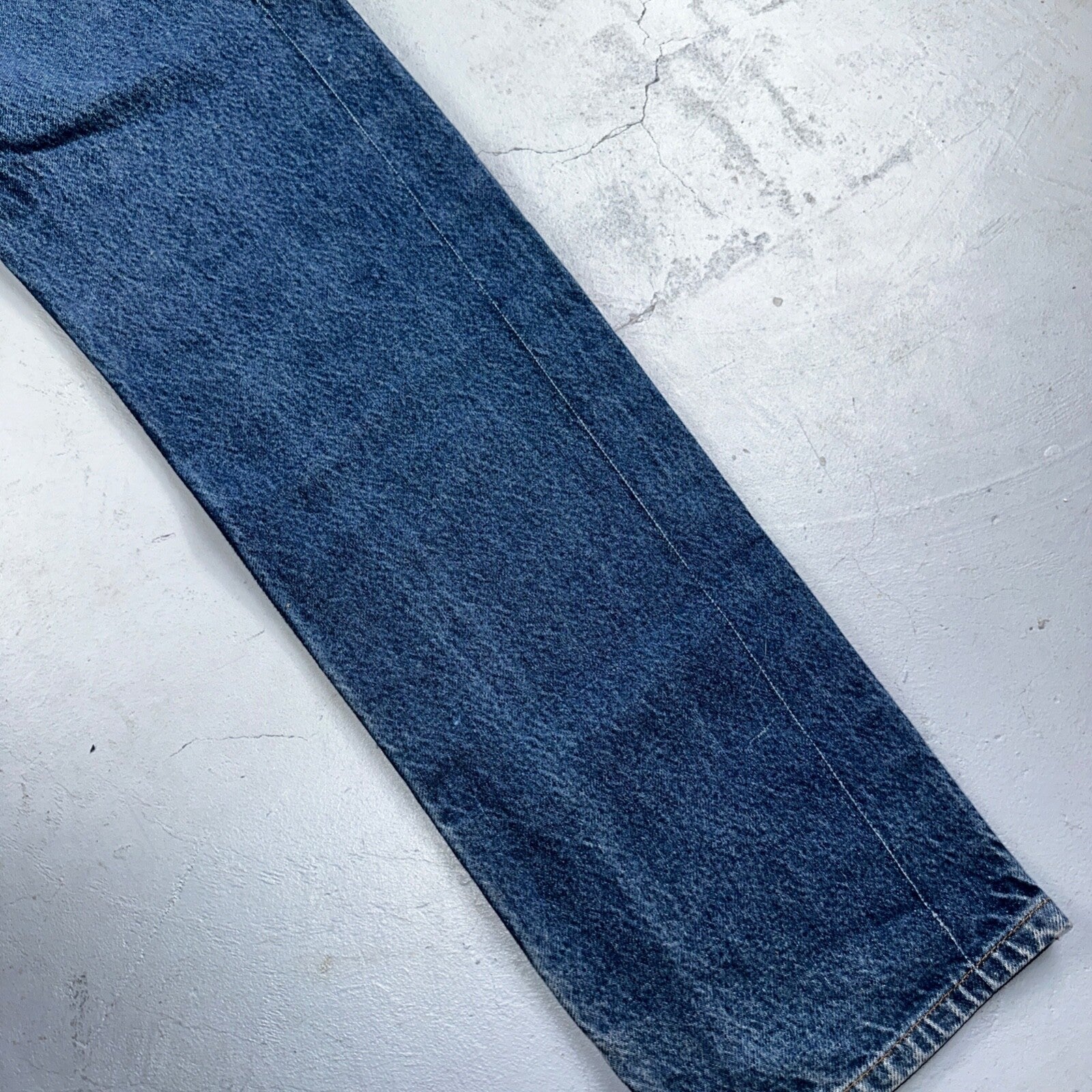 Levis 505 Vintage 90s Orange Tab Jeans Blue Med 501 Wash 33x34 Act 31x33