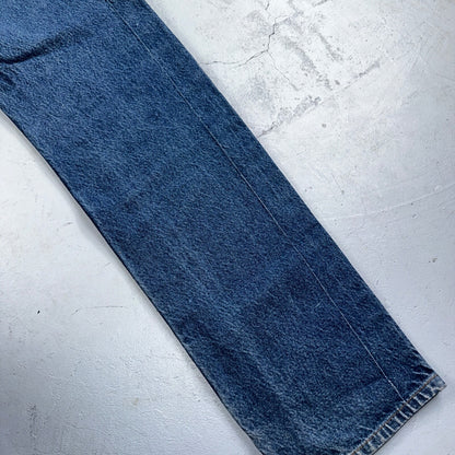Levis 505 Vintage 90s Orange Tab Jeans Blue Med 501 Wash 33x34 Act 31x33