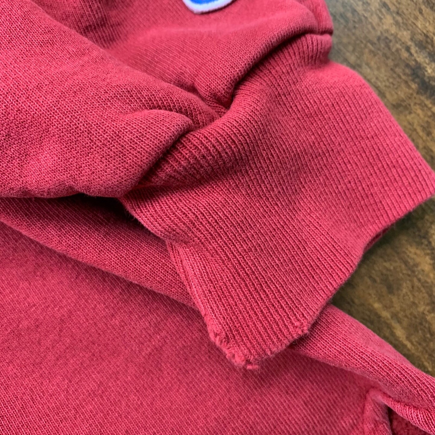 VTG Champion Western Oregon Sweatshirt Crewneck 80s 90s Embroidery 70s Red Rare