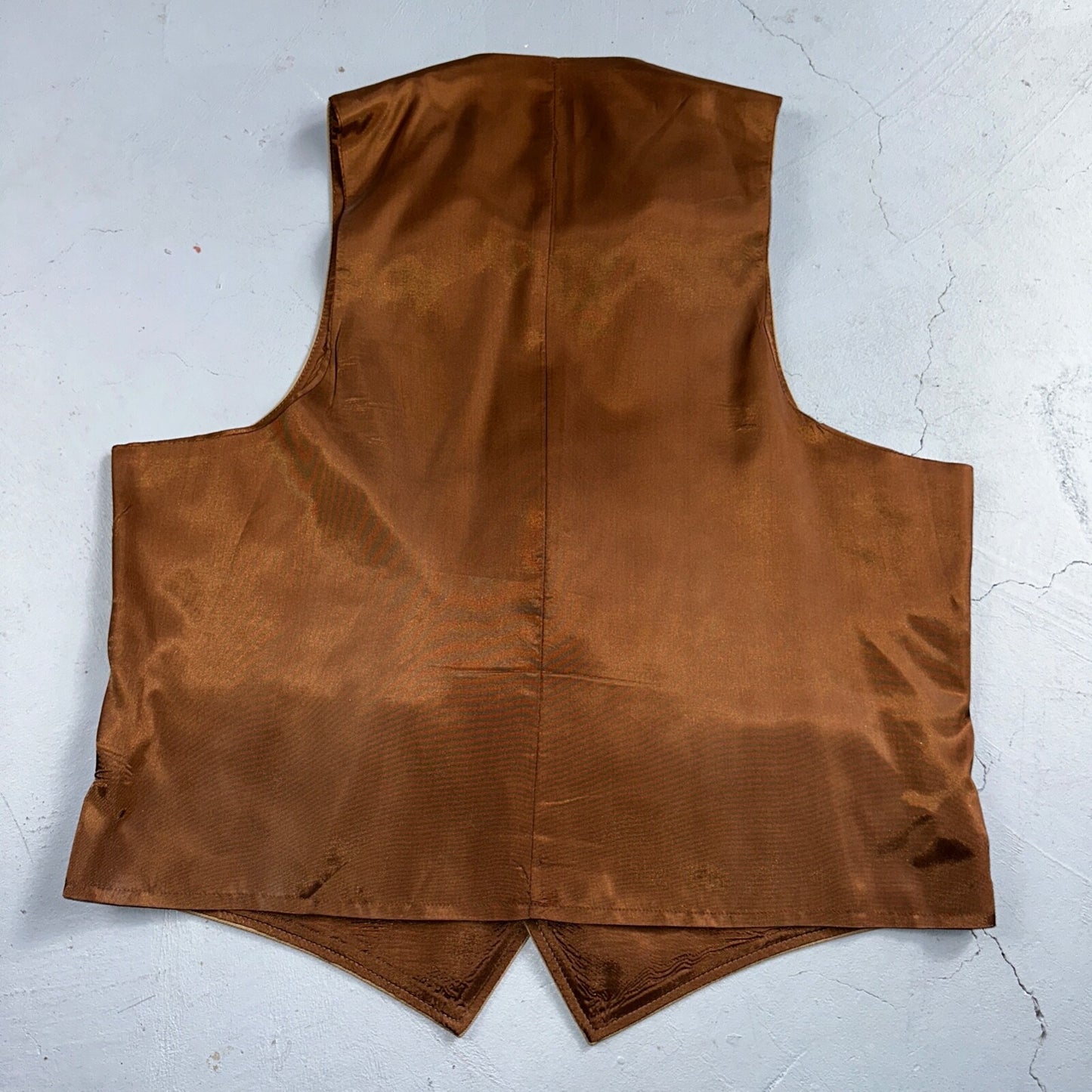 VTG Mens 3 PC Suit 42 Jacket Coat Pants Vest Plaid Rockabilly 70s 1970s Brown