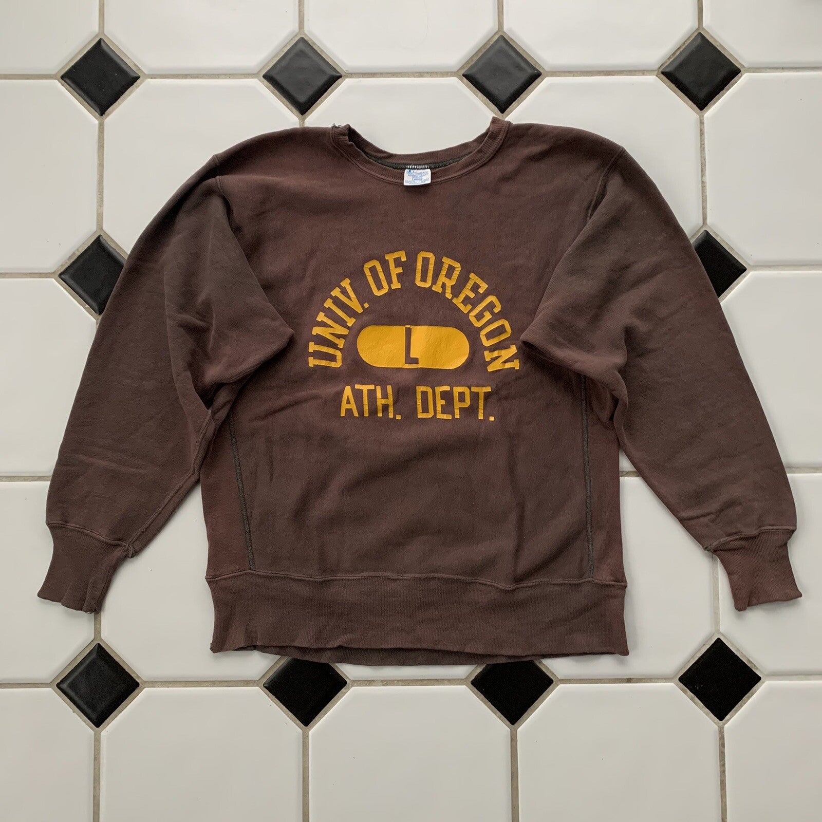 Vintage Champion Oregon Track USA Reverse Weave Sweatshirt Nike 70s University