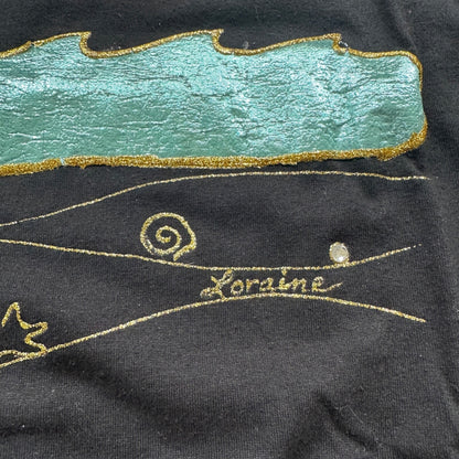 Sunbelt Palm Beach Sun Tree Ocean Swim Vintage T Shirt 90s Single Stitch Wind