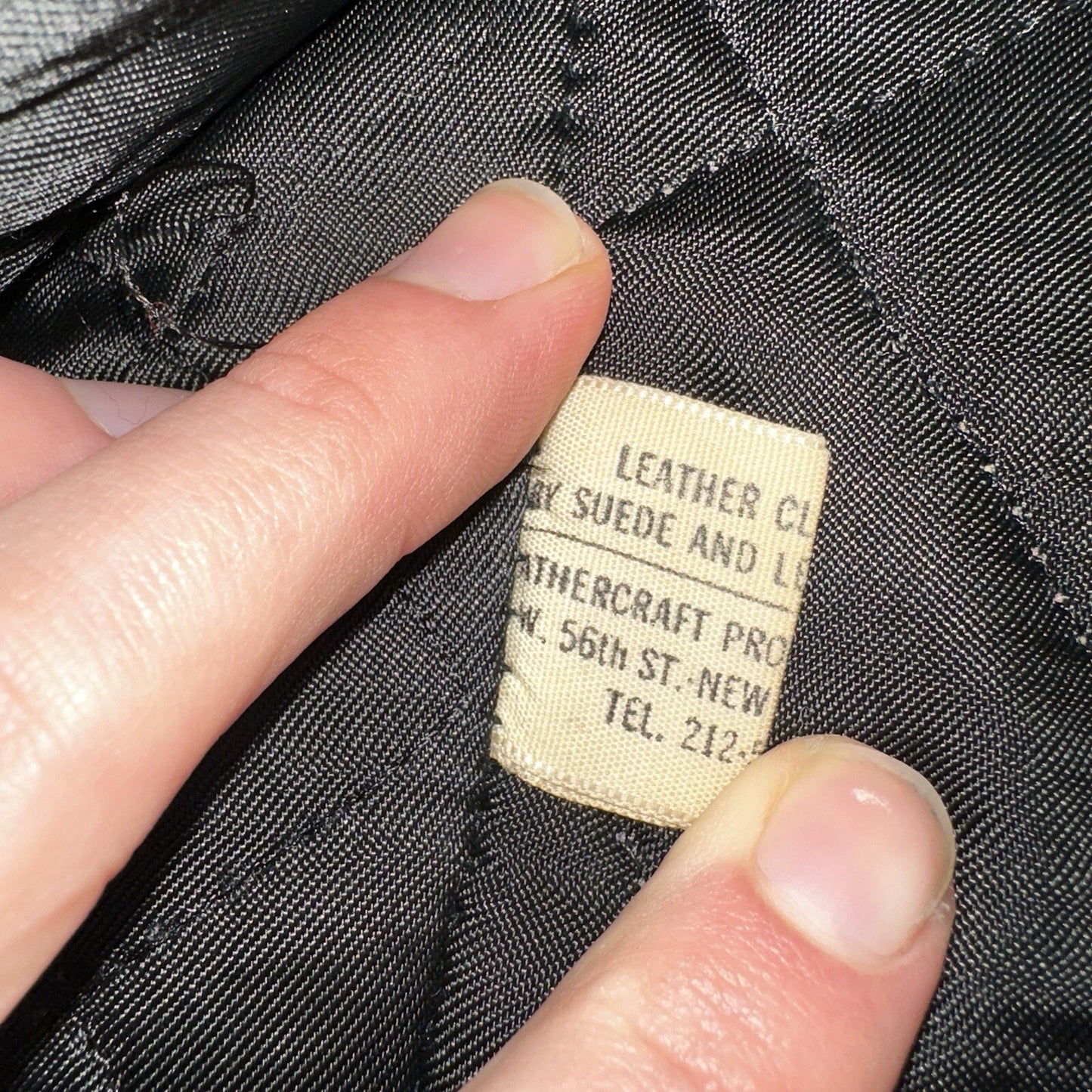 Vintage 50s 60s Black Leather Motorcycle Jacket Cafe Racer Biker 38 1950s 1960s