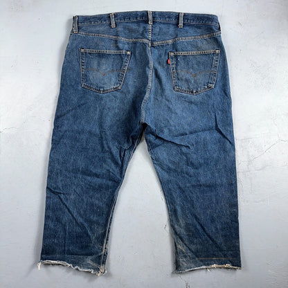 Levis 501 Vintage 80s Redline Selvedge USA XX Jeans Med Wash 48x30 Act 44x25