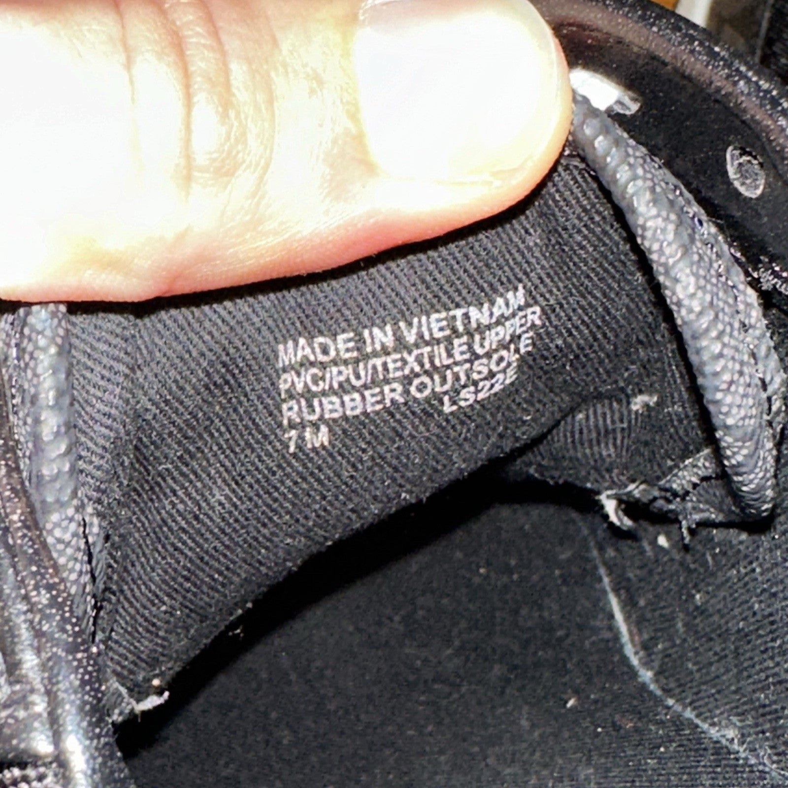 Size 7 Michael Kors Mabel Sneakers Coated MK Canvas Trainer Black MK Logo