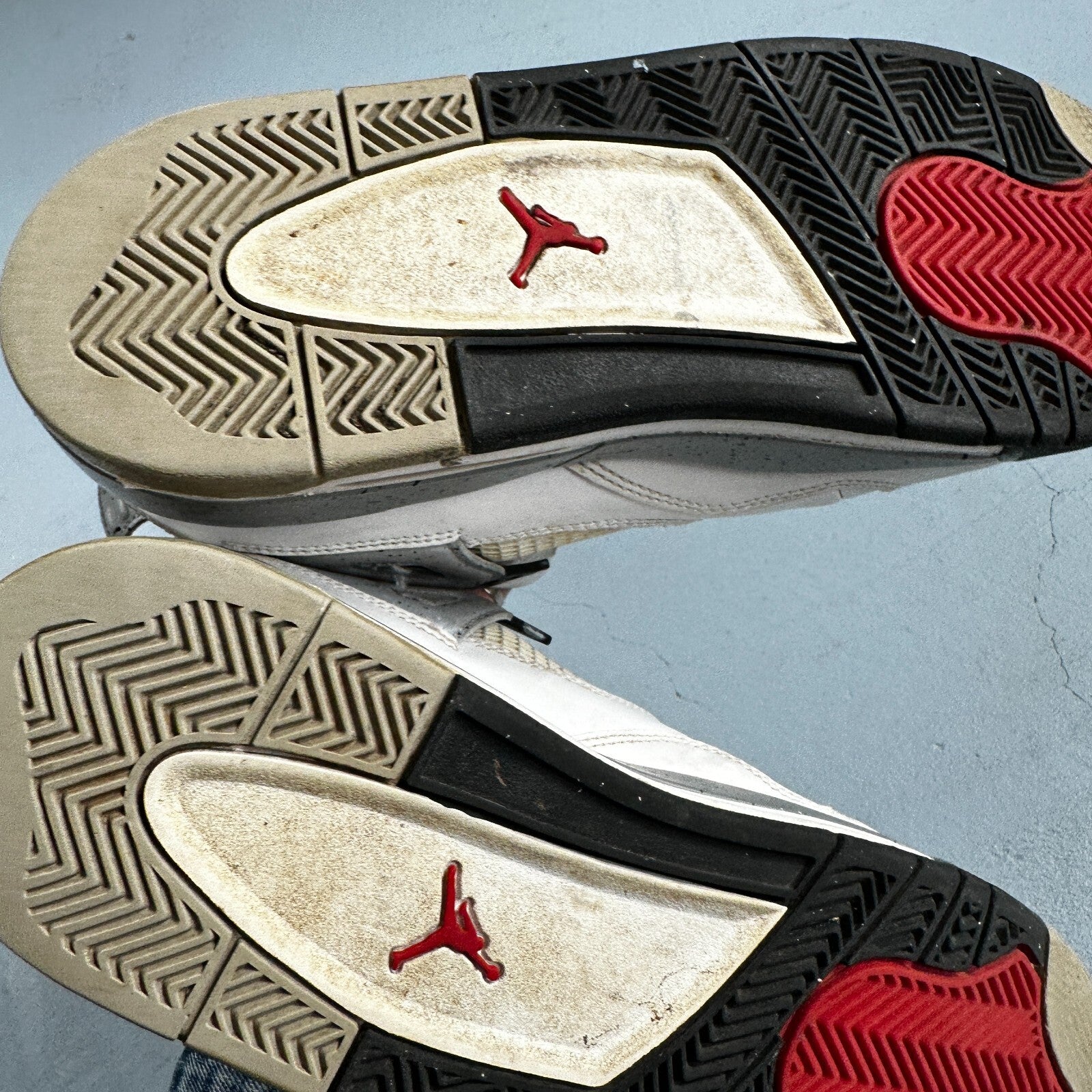 Nike Air Jordan 4 Retro GS 'Cement' 2012  836016-192  Youth Size 7Y No Box