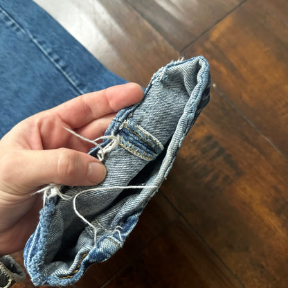 Vintage 80s Levis 505 36x36 USA Blue Jeans 501 Act 34x34 Med Wash
