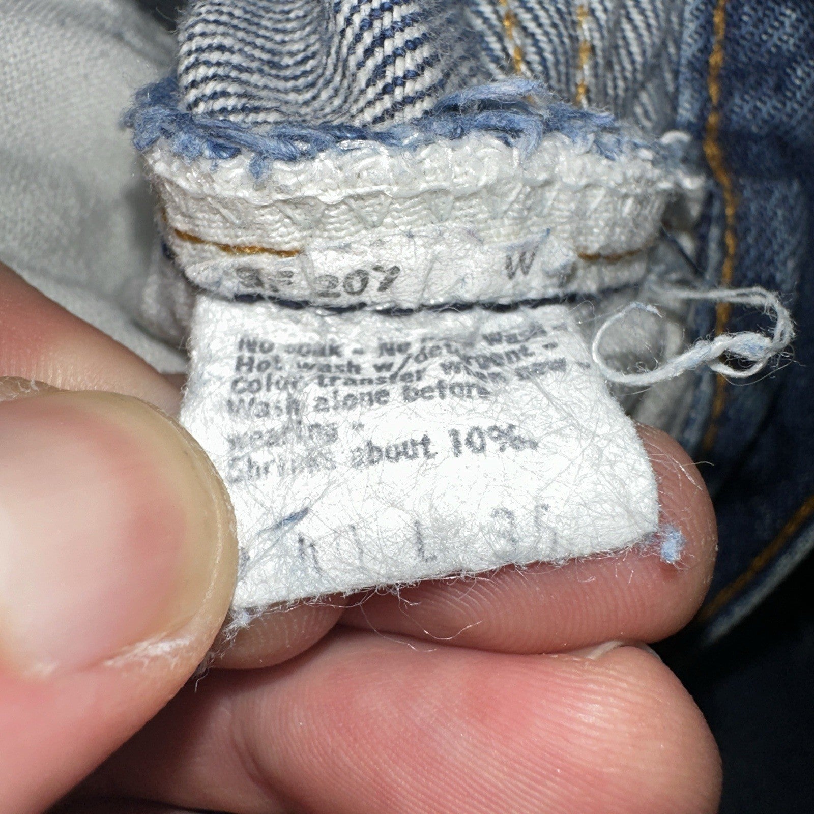 Levis 501 Vintage 80s Redline Selvedge USA XX Jeans Med Wash 40x36 Act 36x32