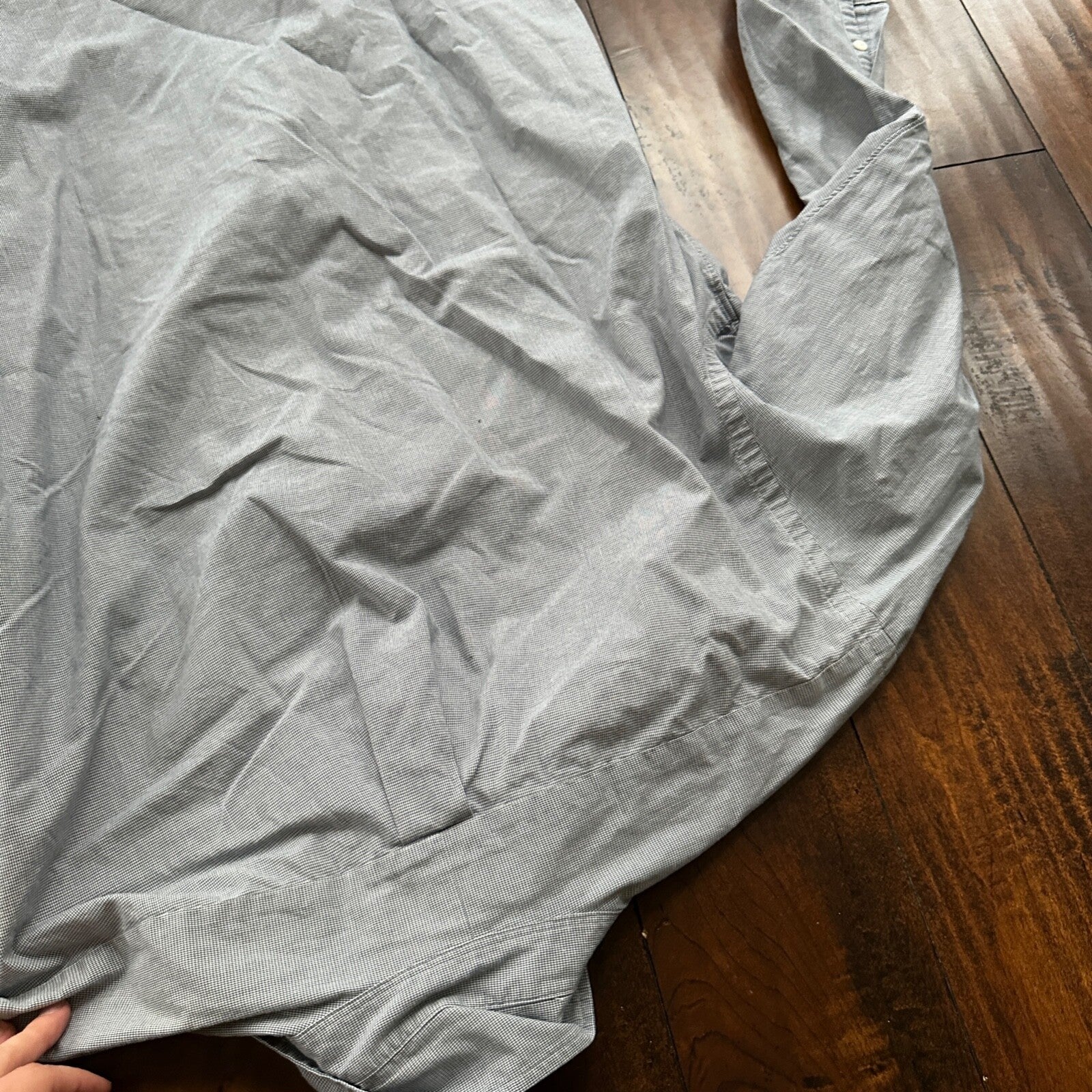 Polo Ralph Lauren Size L Blake Button Down Shirt Blue Check Pony