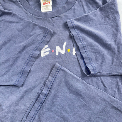 Friends 90s Promo VTG T Shirt TV Show Y2K FOTL Simple Title Screen Logo Sitcom