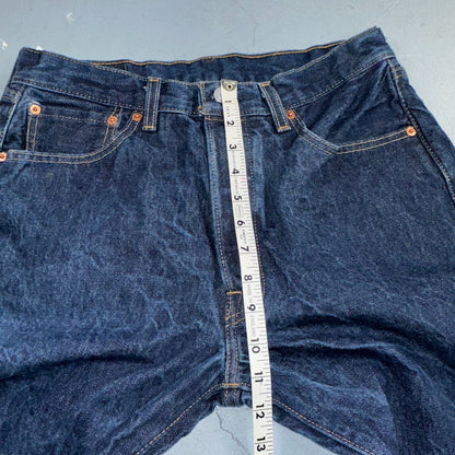 Levis 501 Y2K XX Straight Leg Jeans Blue VTG Dark Wash 34x32 Act 30x28