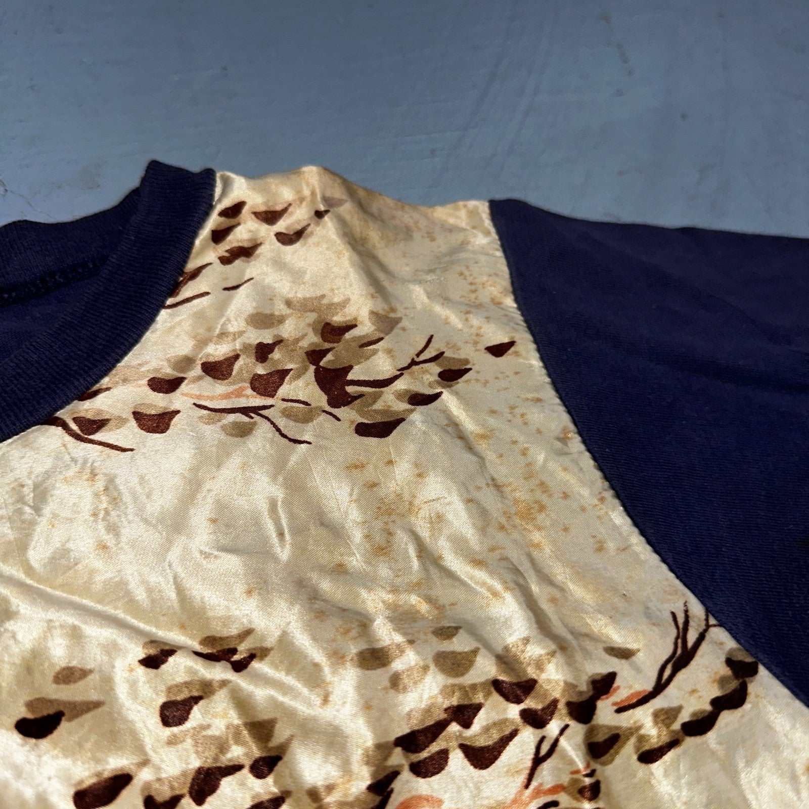 VTG Penneys Novelty Boys T Shirt Size 16 1950s Black Panther Rockabilly Sukajan