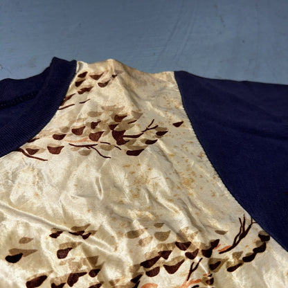 VTG Penneys Novelty Boys T Shirt Size 16 1950s Black Panther Rockabilly Sukajan