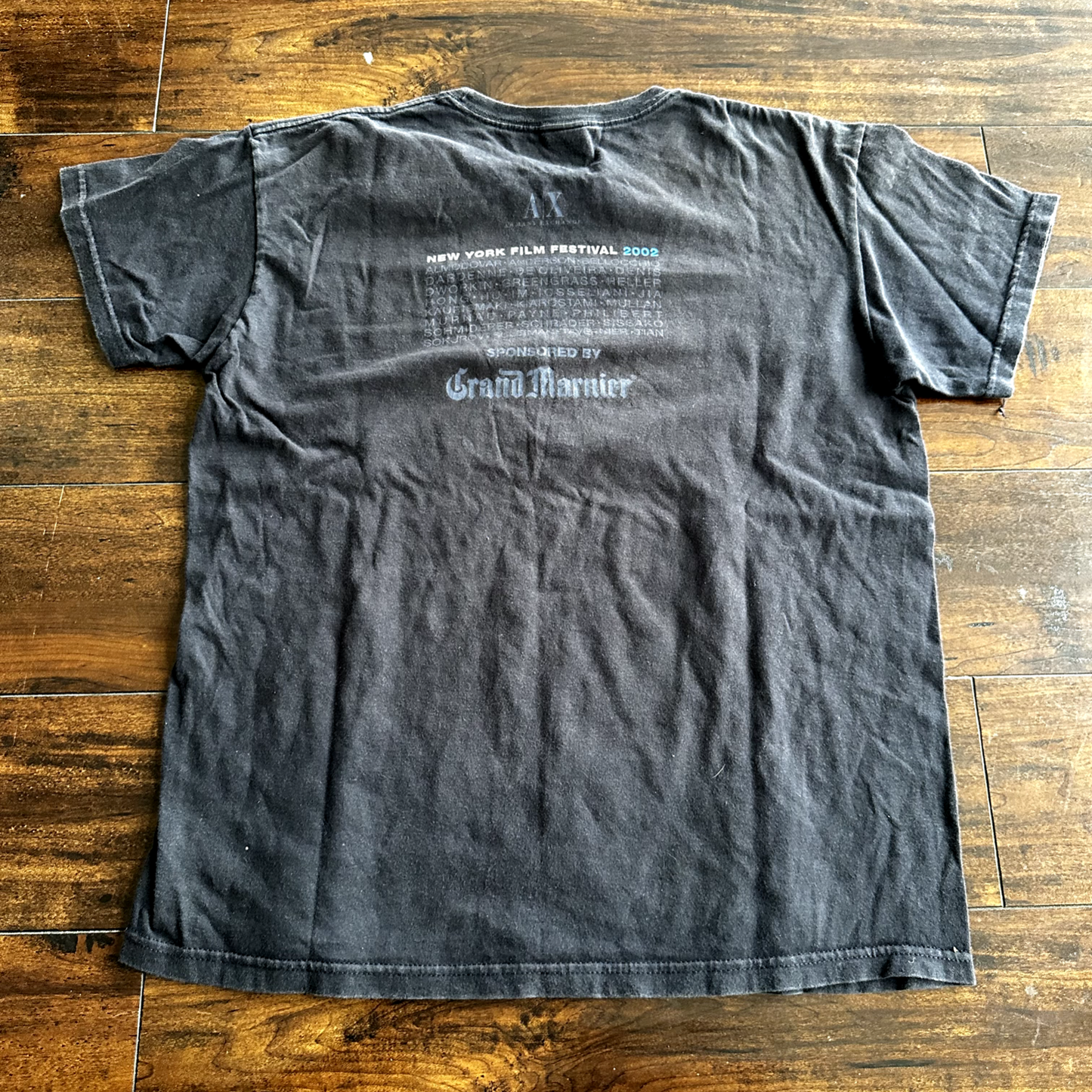 Armani Exchange 2002 Film Festival Vintage T Shirt New York City RARE Y2K USA