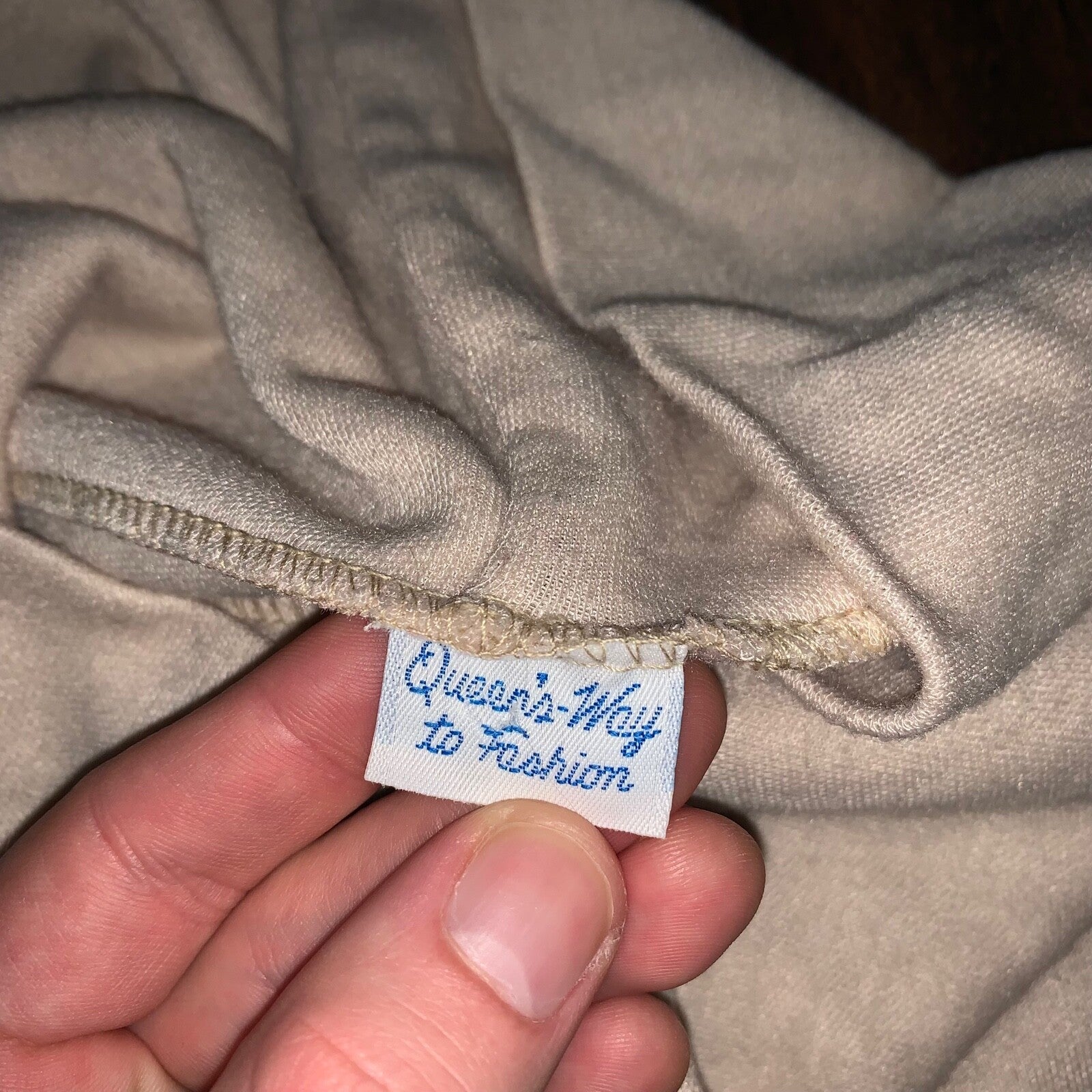 Vintage Tan Turtleneck Sweater Queens Way To Fashion Classic Timeless 60s 70s