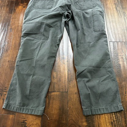 Carhartt Pants Mens 40x30 Gray Workwear Cargo Pockets Relaxed Fit