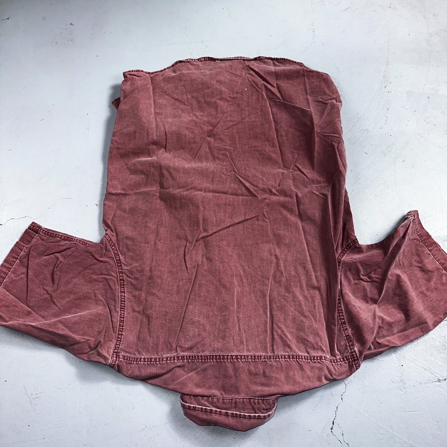 Carhartt Vintage Shirt Mens M Purple Maroon Rugged Outdoor Wear Button 90s