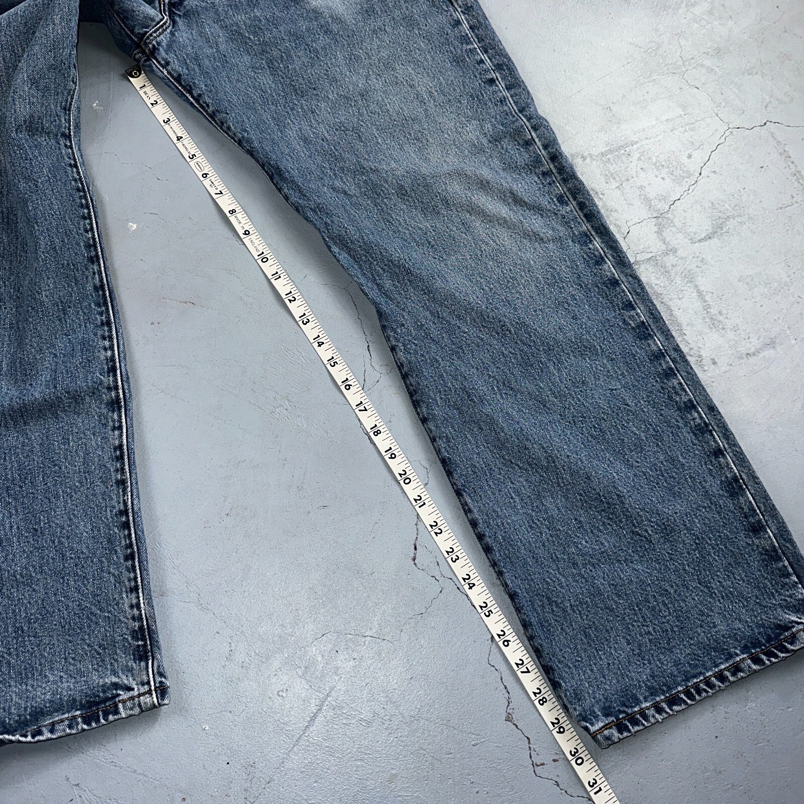 Levis 501 Vintage 90s XX Straight Leg Jeans Y2K Light Wash 40x30 Act 37x30