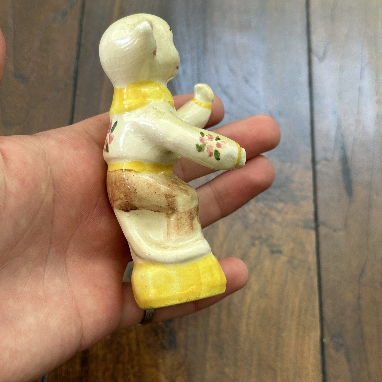 VTG Cat Salt And Pepper Shaker Anthropomorphic Japan Creepy Funny Cute SINGLE