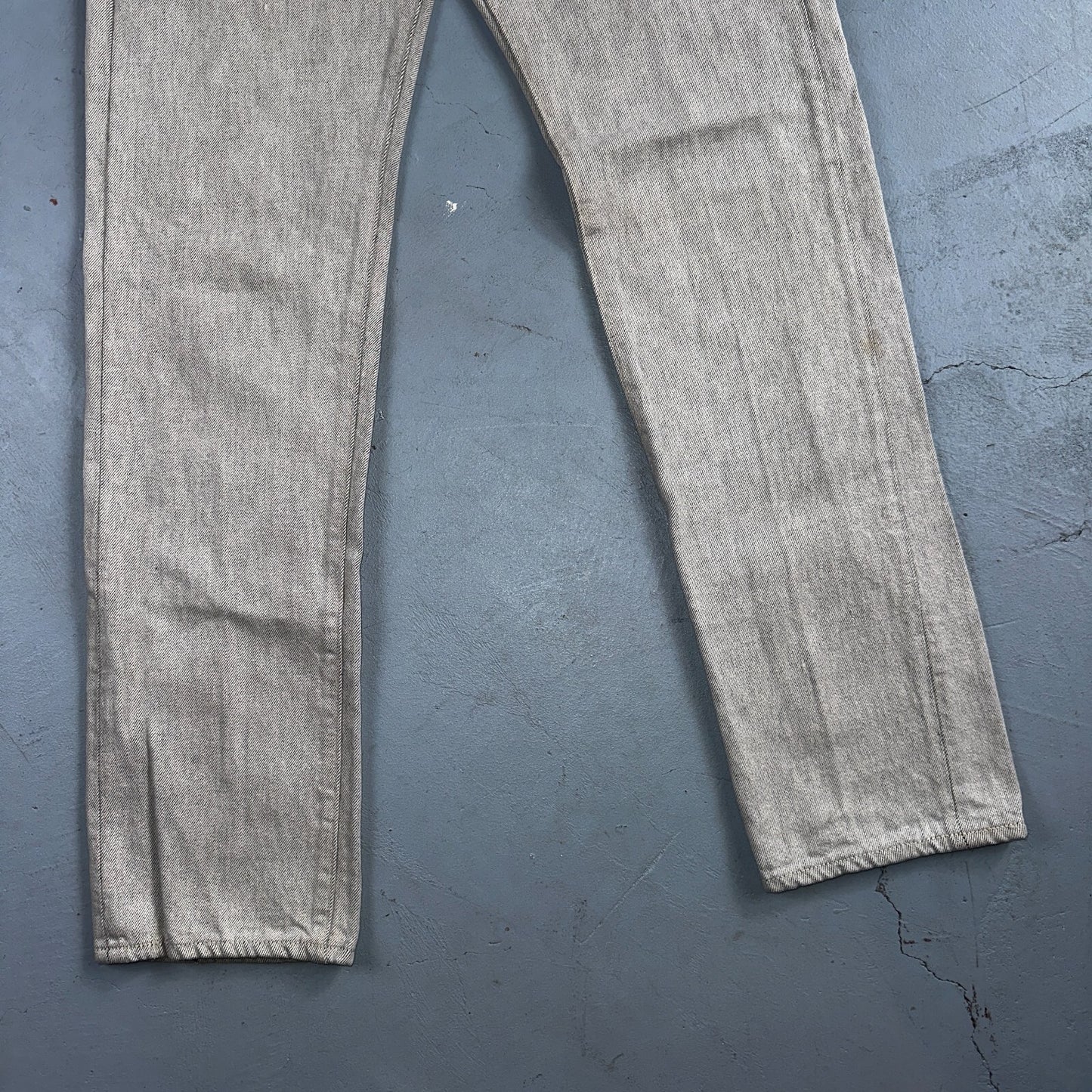 Levis 501 Vintage 80s USA XX Straight Leg Jeans Gray Light Wash 28x32 Act 27x31