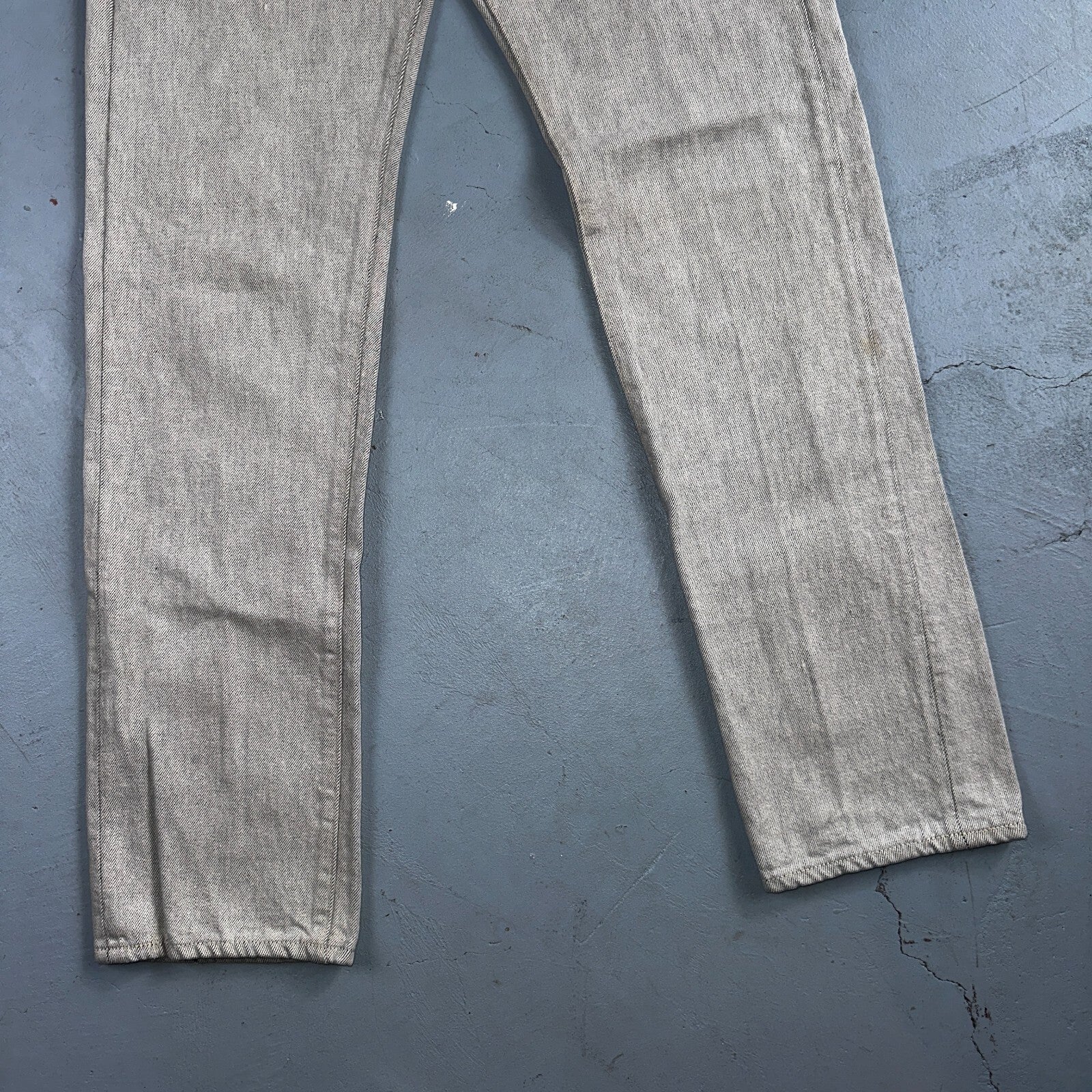 Levis 501 Vintage 80s USA XX Straight Leg Jeans Gray Light Wash 28x32 Act 27x31