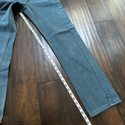 VTG 90s Levis 501 Button Fly 29x32 USA Tag Jeans Straight Wash Blue XX Act 28x30