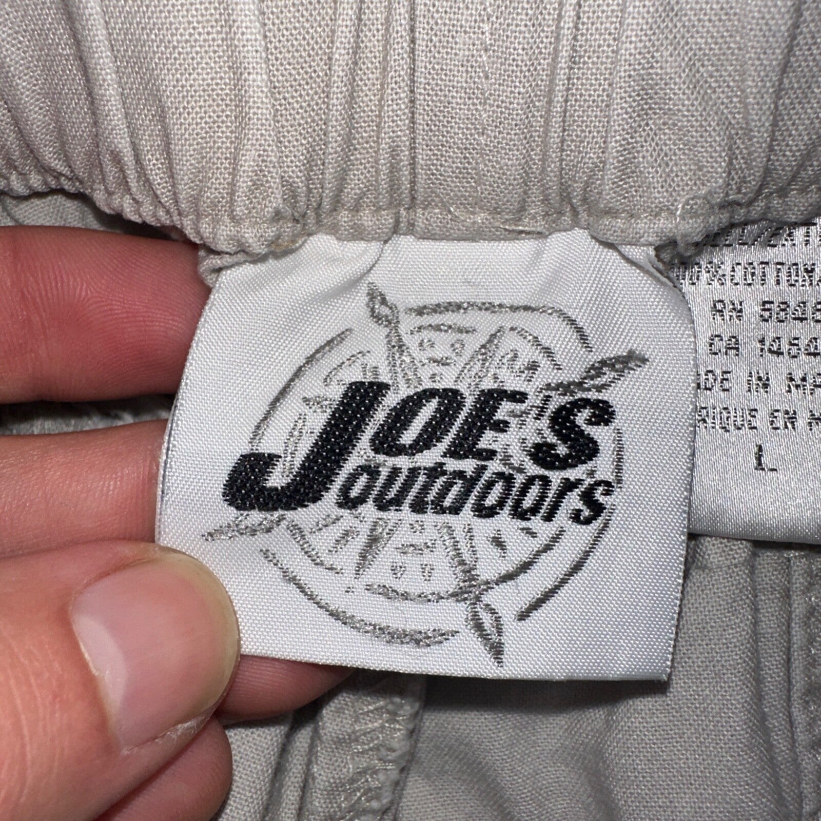 Joe's Outdoors VTG Mens Performance Cargo Shorts Sz Large 90s Hiking