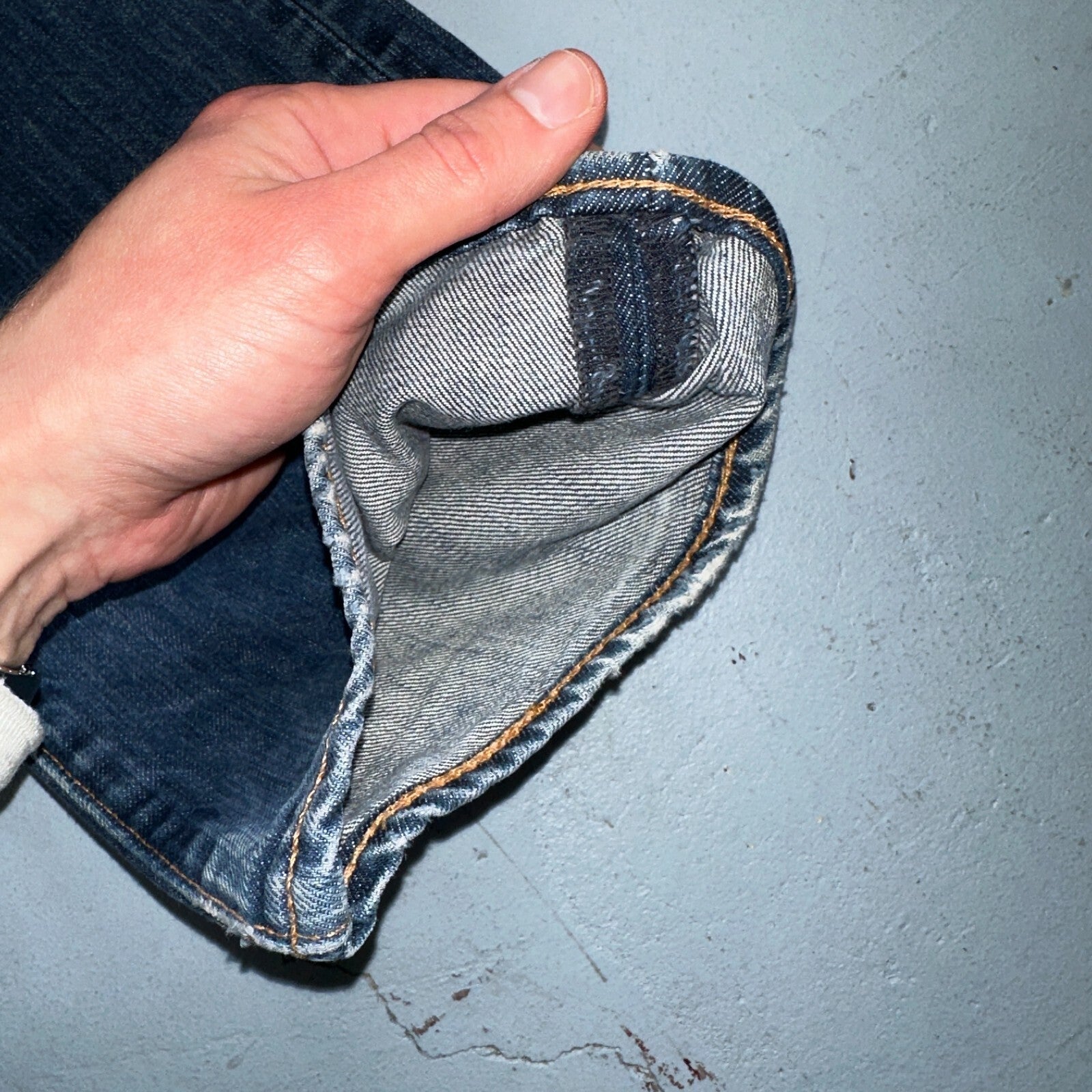 Levis 501 Y2K XX Straight Leg Jeans Blue VTG Med Wash 34x32 Act 32x30