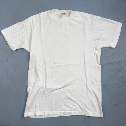 JC Penny Blank Vintage White T Shirt Pack 70s Essential Lot Of 4 Single Stitch