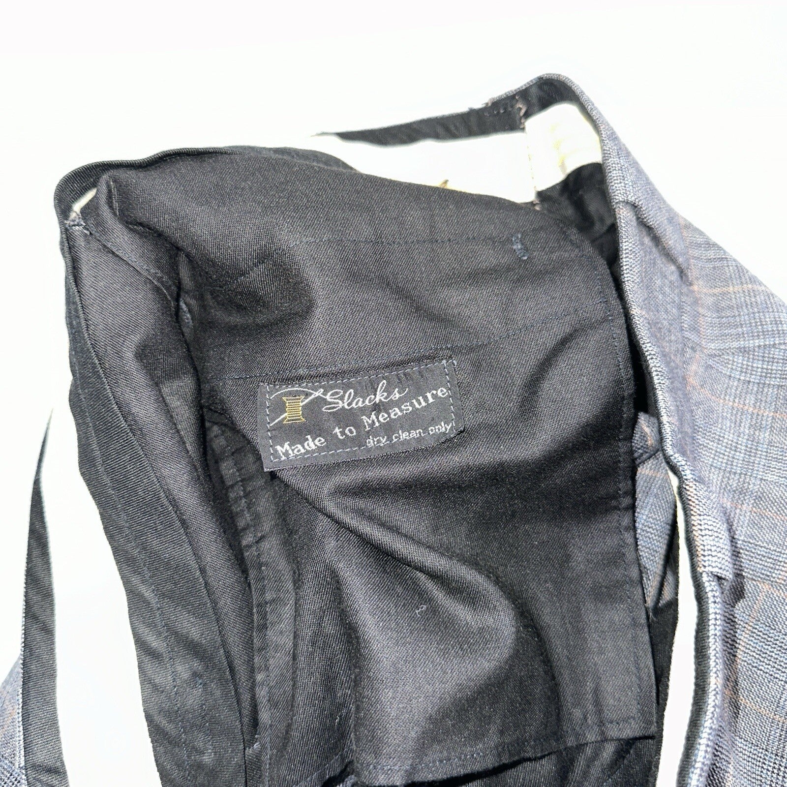 VTG Mens 3 PC Suit 42 Jacket Coat Pants Vest Plaid Rockabilly 70s 1970s Brown