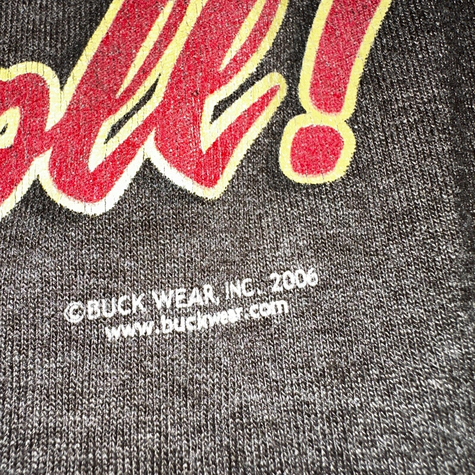 Buck Wear Funny Deers and Beers VTG T Shirt Redneck Brown Y2K Cool Hunting Joke