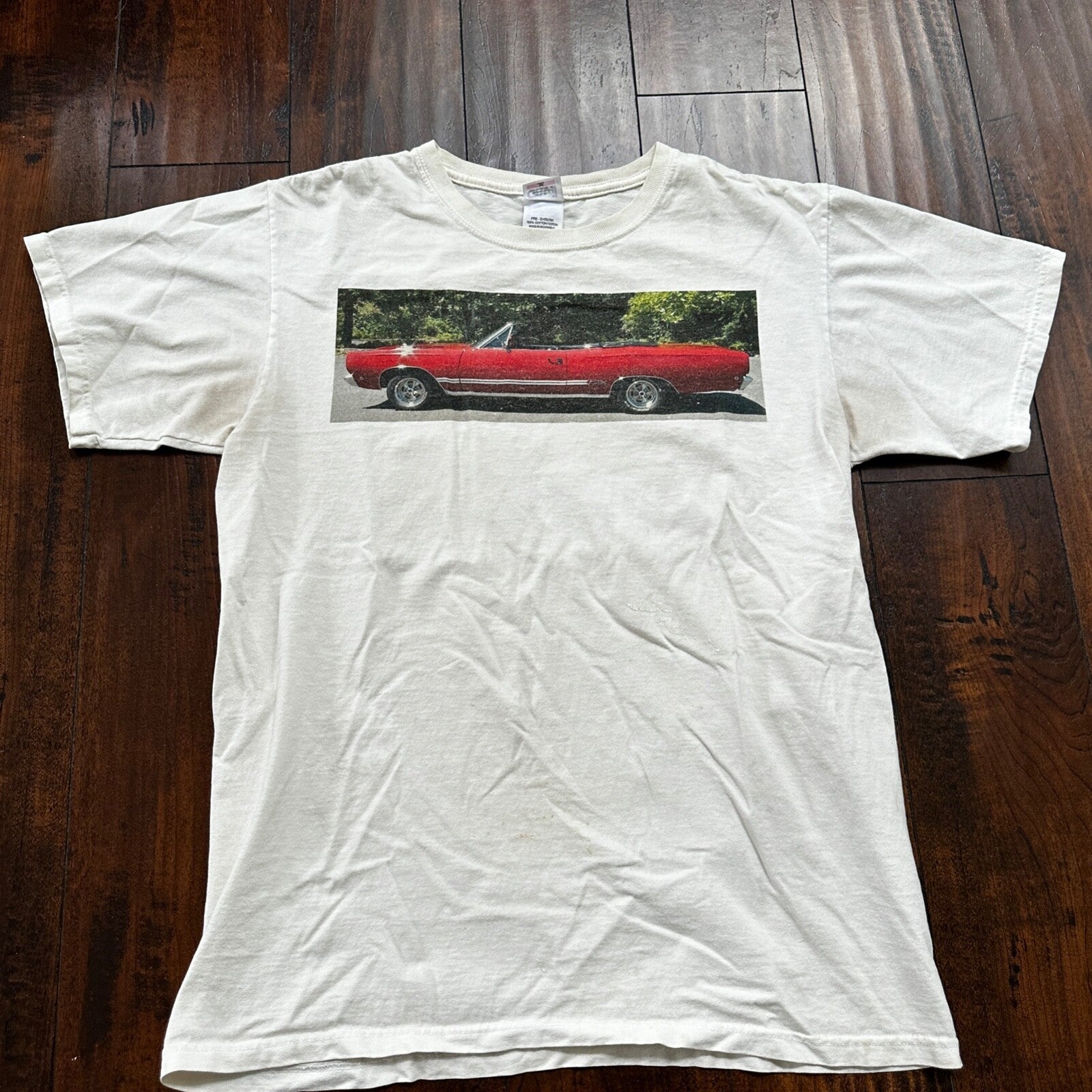 Plymouth GTX 1968 VTG T Shirt Anvil M Used Cars Racing Antique Cool Sports