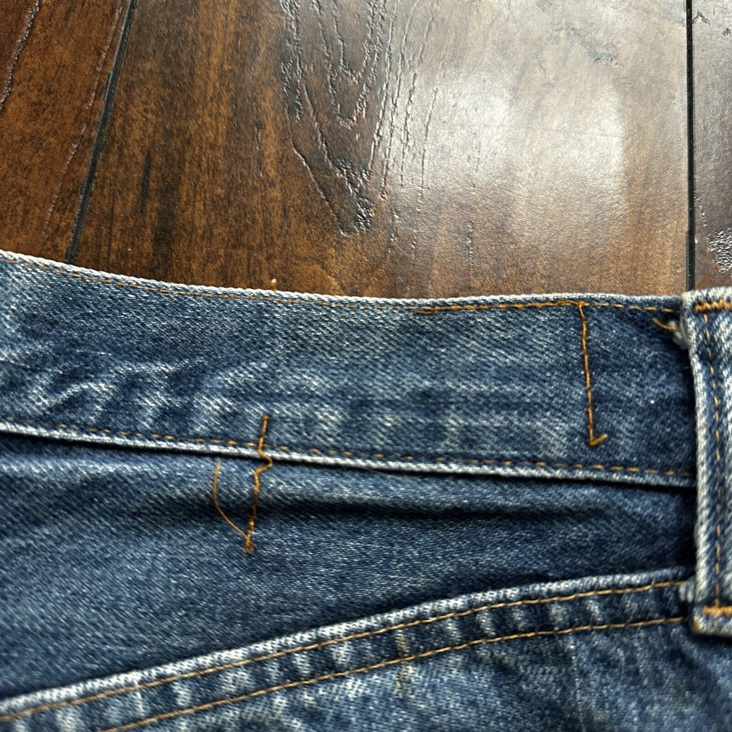 Levis Vintage 80s Redline Selvedge USA 501 XX Jeans 66 70s 32x34 Act 30x26