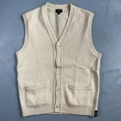 Todd Snyder Cambridge Cardigan Vest Bisque Size M Pre Owned