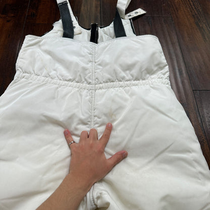 1960s Arcticwear Arctic Cat Bib Overalls Snow Suit Black Size L Vintage Zip Legs