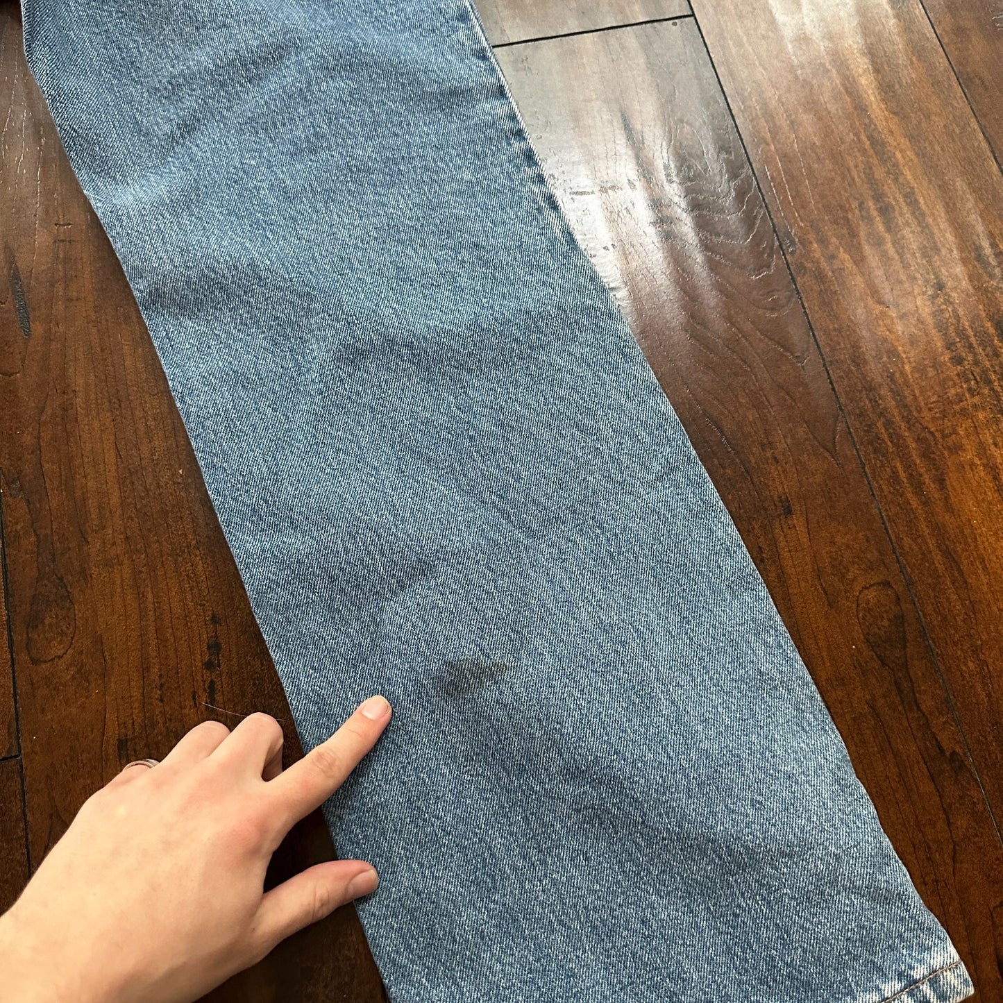 VTG Levis 517 Jeans Mens 36x30 Blue Denim Bootcut USA Made 90s Act 34x29