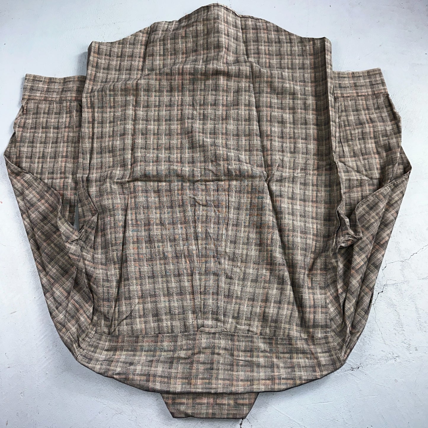 Vintage 90s Ralph Lauren Chaps 15 Plaid Shirt Grey Country Cottons Classic