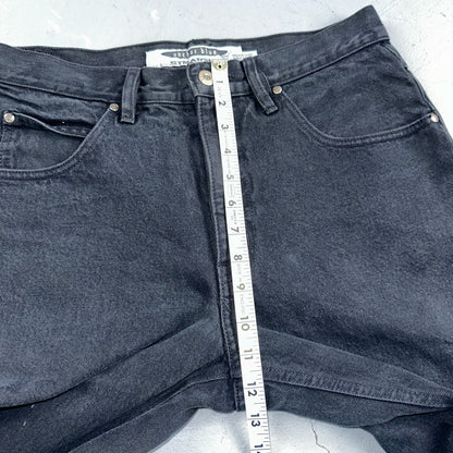 Anchor Blue Jeans Men’s 33x32 Black Original Relaxed Straight Leg Vintage Y2K