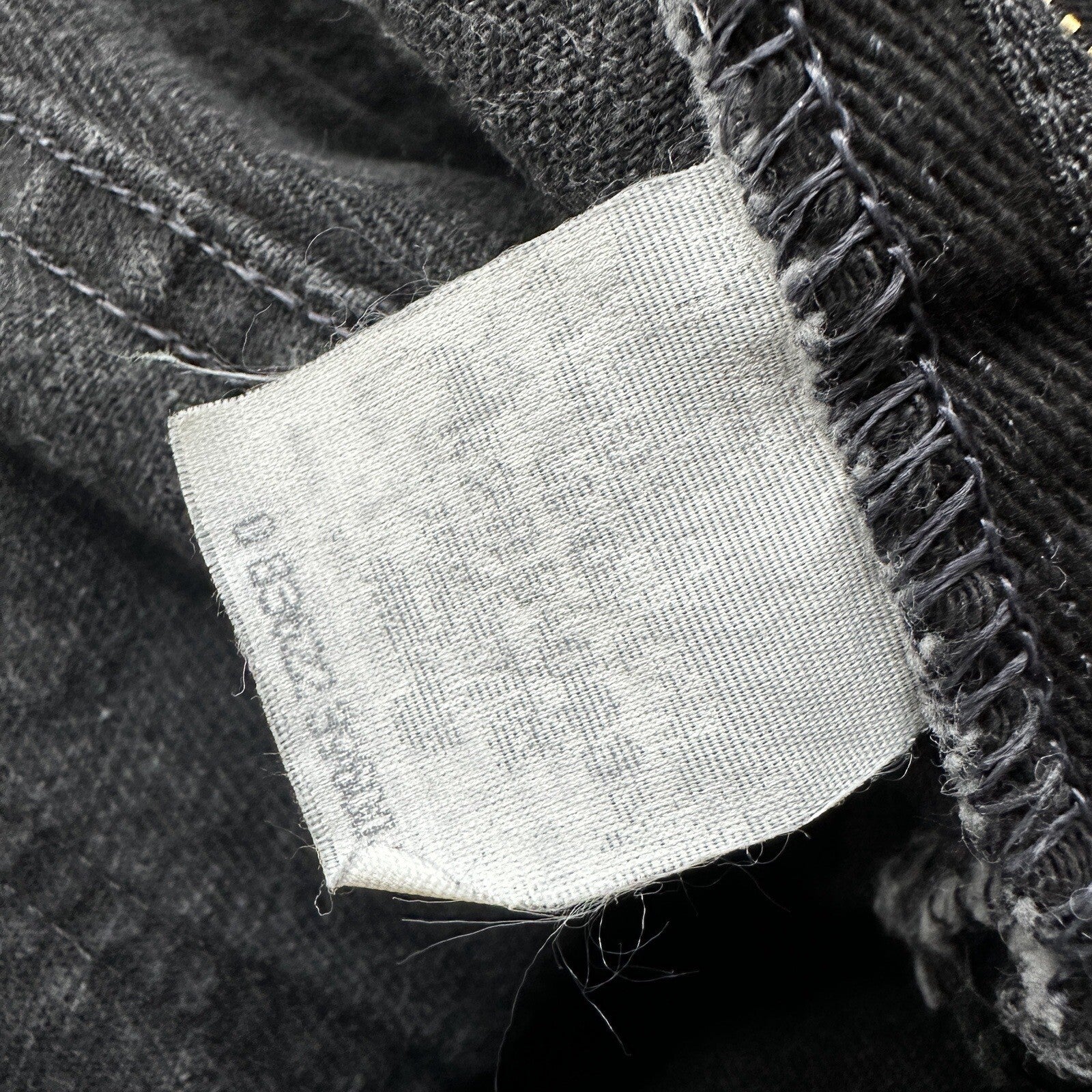 Vintage Lee Original Jeans Women's Long Black High Rise Tapered Capri 26x25 90s