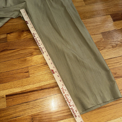 Zanieri Dress Pants Men’s 38 Tan 100% Wool Zignone Natural Stretch Made In Italy