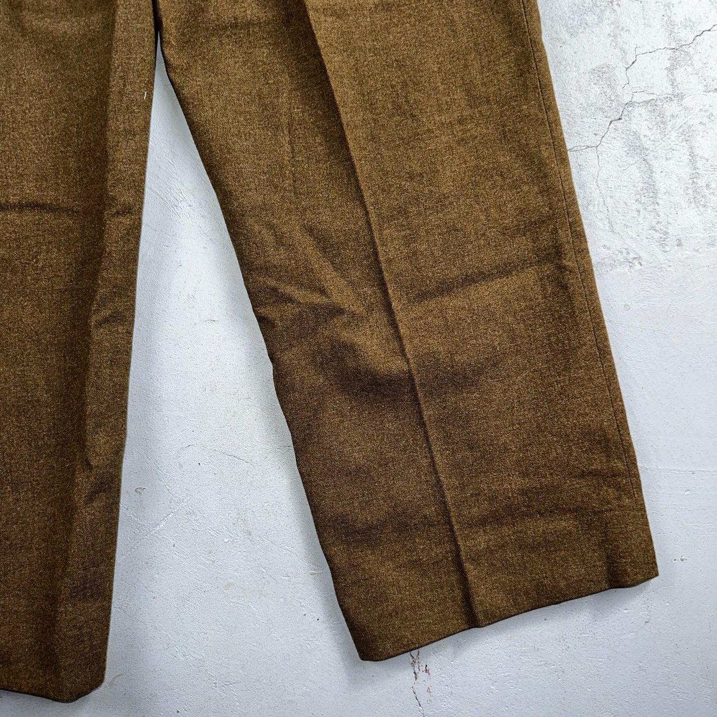 Vintage 40s US Army WWII Field Wool Trousers Pants Mens 34x33 OD-33 Military