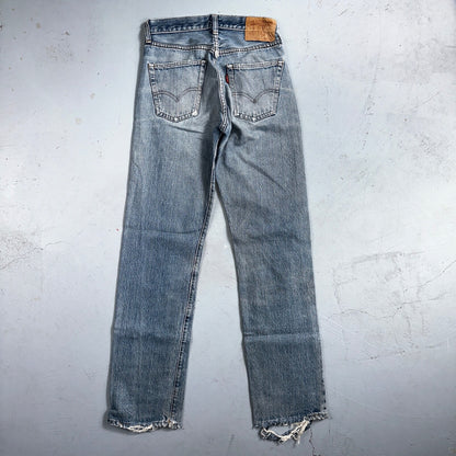 Levis 501 Big E Vintage 60s Redline Selvedge USA XX 1960s Jeans 28x34 Act 25x30