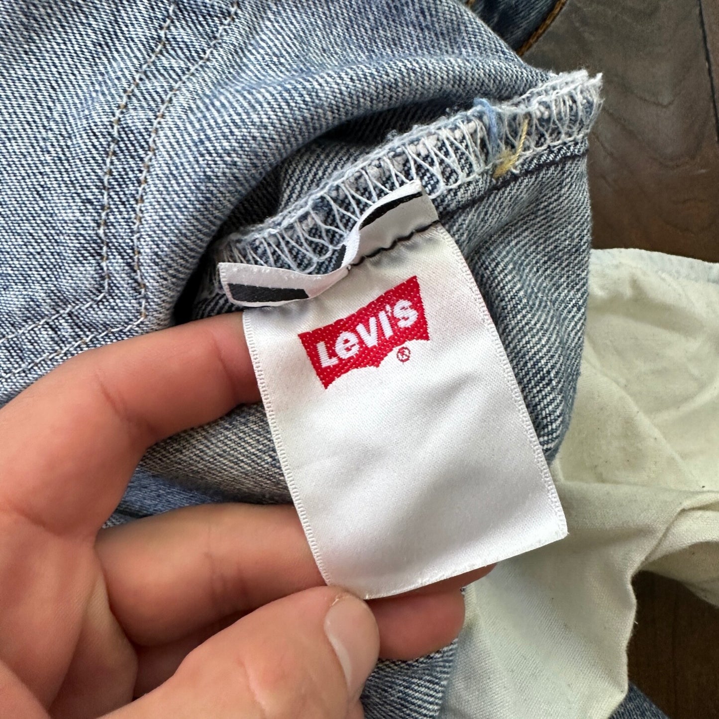 Levis 501 Vintage Y2K Straight Leg XX 2000s Jeans 36x32 Light Wash 36x30