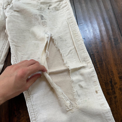 Levis 684 VTG Corduroy Pants Bell Bottom USA 30x27 Boot Cut 1970s 70s Beige