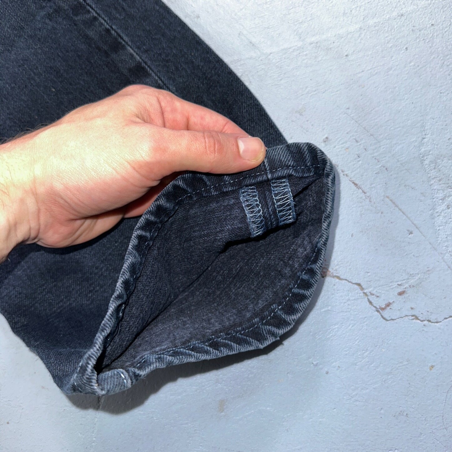 Levis 501 Vintage 90s Mexico Straight Leg Jeans 30x32 Y2K Dark Wash Act 28x32